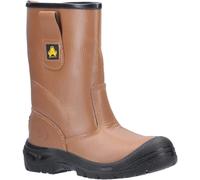 Bottes Amblers Pour Hommes - Bottes De Sécurité Rigger FS142 En Tan, 3-15