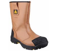 Bottes Amblers Pour Hommes - Bottes De Sécurité Rigger FS143 En Tan, 6-15