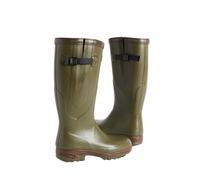 Aigle Rubber Boots Parcours 2 Iso, bottes en caoutchouc mixte adulte Vert (Kaki) - 39 EU