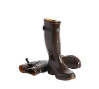 Bottes en caoutchouc Aigle Parcours 2 Vario Brun mélangé 44