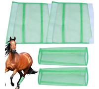 Bottes anti-mouches pour cheval, protège-jambes de cheval - Guêtres de chevaux réutilisables, guêtres anti-mouches pour chevaux, design respirant réduit la fatigue des jambes et assure un confort