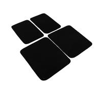 Bottes Anti-Mouches pour Jambe de Cheval Respirant Résistant à l'abrasion Conception Professionnelle Légères Pratiques pour l'entraînement d'équitation Polyester 4 pièces