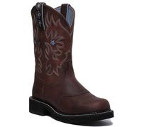 Bottes Ariat Femme Probaby Confort À Enfiler Brodées En Brun Taille EU 37-42