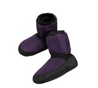 Bottes Ballet Chaudes Chaussures Chaudes de Danse for Femmes, Chaussures Ballet d'hiver for Adultes, Bottes Professionnelles d'échauffement, Courtes rembourrées à Fond Souple(Purple-A,XS (32-35))