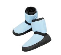 Bottes Ballet Chaudes Chaussures Chaudes de Danse for Femmes, Chaussures Ballet d'hiver for Adultes, Bottes Professionnelles d'échauffement, Courtes rembourrées à Fond Souple(Blue,M (39-40))