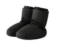Bottes Ballet Chaudes Chaussures de Ballet Bottes Danse Fille Chaude à Semelles Souples Chaussure d'hiver échauffement entraînement for Les Femmes(Black,32)