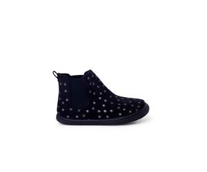 Bottes Barefoot Élastiques Et Étoiles Bleu Marine 32