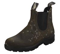 Bottes basses - Blundstone - 1615 - Textile vert - Semelle en caoutchouc - Talon plateau 43