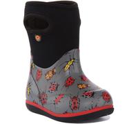 Bottes Bébés Bogs Bug Neo Tech Imprimées Pour Garçons En Gris EU 37-42