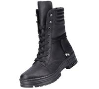 Bottes biker Rieker Femme Noir - Fermeture Zip - Talon 5cm - Doublure chaude 37