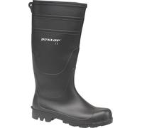 Bottes / bottes en caoutchouc PVC pour hommes Dunlop FS102 (44 UE) (Noir)