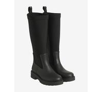 Calvin Klein Bottes de pluie hautes en néoprène pour femme Yw0yw00838, Noir Ck Noir, 37 EU