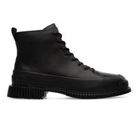 BOTTES CAMPER - Pix K400388-005 - Noir - Femme - Cuir de qualité - Fermeture éclair latérale et lacets 41