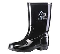 Bottes Caoutchouc Homme femme Original Antidérapant antidérapantes courtes Couleur unie Facile désinfecter d'équitation légantes Idéales pour la saison de pluie