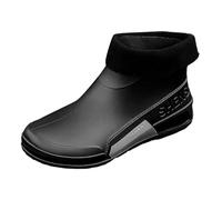 Bottes caoutchouc pour homme et femme Imperméable Coupe-Vent pluie la mode sécurité de qualité Chaussures Adhérence boue/glace Semelle extérieure gomme Idéales Festivals Jardin