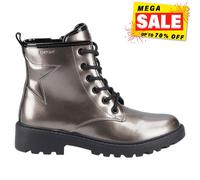 Bottes Casual Designer Femme Geox J Casey Argent
