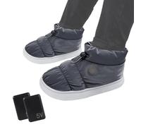 Bottes chauffantes, chaussures chauffées rechargeables,Pantoufles chauffées électriques respirantes | Chaussures chauffées pour hommes rechargeables, chaussures thermiques pour pieds, maintiennent les