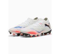 Bottes Chaussures de football Puma Future Synthétique 8 Match FG AG Blanc