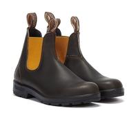 Bottes Chelsea Blundstone 1919 BLU1919 - Homme - Cuir - Boucle de serrage - Marron Yaune - 46 EU 36