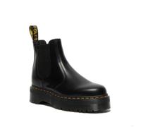 Bottes Chelsea - Dr. Martens - 2976 Quad - Cuir Noir - Semelle Plat - Femme 38