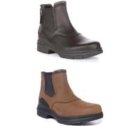Botte Chelsea Pour Homme Ariat Barnyard Twin Gore II Imperméable Noir EU 39-46