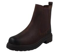 Bottes Chelsea Mi-Hauteur En Cuir À Semelle Épaisse Pour Femmes - ORINOCO3 TOP