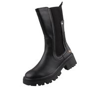 Bottes Chelsea Mustang Femme Noir - MUSTANG - 1469505/9 - Tige stretch - Fermeture à glissière 39