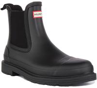 Hunter Boots – Bottines Commando Chelsea Femme Noir 37