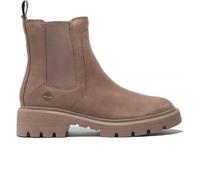 Bottes Chelsea Timberland Cortina Valley pour Femme en Cuir Gris à Fermeture Élastique 39