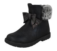 Bottes Cheville À Col En Fourrure Spot On Pour Filles - H4R183