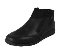 Bottes Cheville À Double Zip Rieker Extra Large En Laine Pour Femmes : 47270
