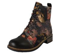 Bottes Cheville À Talon Cubain Rieker Tex À Zip Et À Lacets - 94611