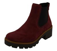 Rieker Femme 79265 Bottes Chelsea, Rouge, 38 EU