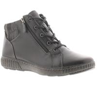 Bottes Cheville Femme Clarks Caroline Park Cuir Zip Noir Taille UK