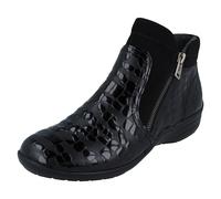 Bottes Cheville Large, Double Zip Remonte R7677 Pour Femmes