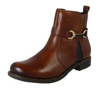 Bottes Cheville Rieker Large Extra en Cuir Fermeture Éclair - 74856