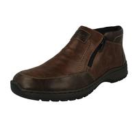 Bottes Cheville Rieker Pour Hommes Doublées De Laine, Largeur Confort - 03352