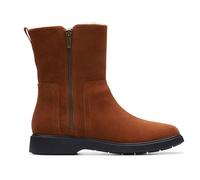 Bottes - CLARKS - Un Elda Mid - Cuir marron - Imperméables - Isolées 37