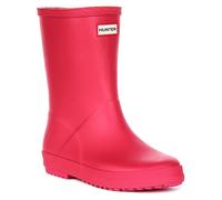 Bottes Classiques Hunter Pour Enfants Fait Main Unisexes Roses UK 1 - 13