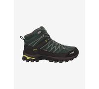 Bottes CMP Rigel Mid Waterproof vert chrome noir - 41
