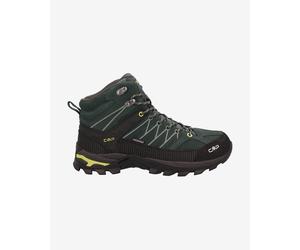 Bottes CMP Rigel Mid Waterproof vert chrome noir - 43