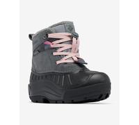 Columbia - Youth Powderbug Alpine Waterproof - Bottes de neige enfant Graphite / Pink Haze - 37