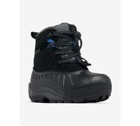 Columbia - Youth Powderbug Alpine Waterproof - Bottes de neige enfant Dark Grey / Mountain Blue - 33