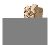 Bottes combat des hommes,Extérieur Jungle désert militaire Bottes tactique Haut sommets Chaussures de randonnée imperméables,Beige- 42/UK 8/US 8.5