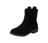 bottes country femme Botte De Marche Orthopédique Confortables Imperméables Courtes Bottines Antidérapantes Légères Chaussures Élégant Courtes Bottines Faciles À chausson bottine femme Le noir 44