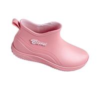 Bottes courtes résistantes à l'usure - Bottes de travail antidérapantes et imperméables en caoutchouc - Pour homme et femme - Chaussures de cuisine - Confortables - Antidérapantes - Bottes de pluie