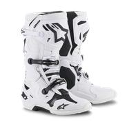 Alpinestars Tech-10 Bottes motocross, blanc, taille 45 46 pour homme