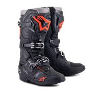 Bottes Cross Alpinestars Tech 10 Noir/Rouge/Fluo43 Noir,Rouge,Fluo