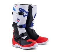 Bottes Cross Alpinestars Tech 3 Blanc/Rouge Vif/Bleu Foncé38 Blanc,Rouge Vif,Bleu Foncé