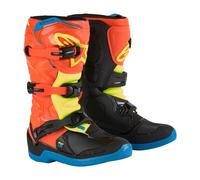Bottes cross Alpinestars TECH 3S YOUTH - BLACK WHITE